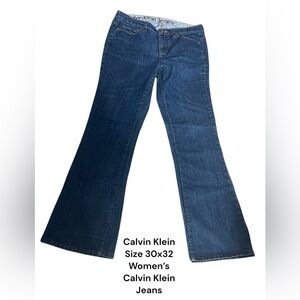 Calvin Klein(shape),Size 30/32, bootcut, denim jeans. Excellent Condition M5